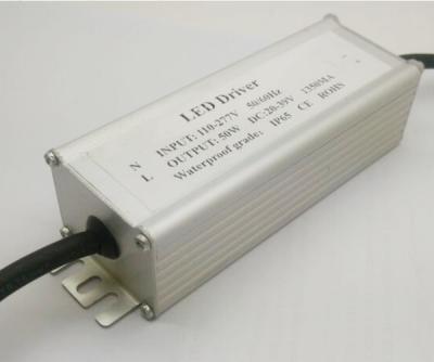 China 60W LEIDEN Voedingaluminium Waterdichte 110V 220V aan 12V-de Transformatoradapter van de HOOFDbestuurdersverlichting voor LEIDENE Strooklichten Te koop