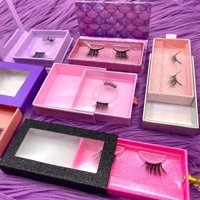 China Tstory 6d Curl Half Lashes Wholesale Natural Silk Styles Half Lashes Fluffy Short Curl Lashes in Customized Boxes for sale