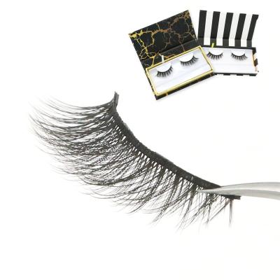 China Tstory Soft Natural 25mm Box Lashes 3d Mink Eyelash With Magnetic Box New York for sale