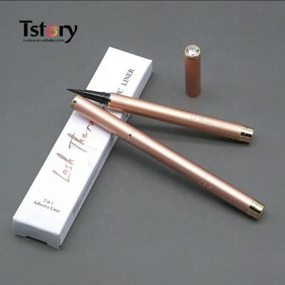 China Tstory OEM Factory Waterproof Water Activated Eyeliner Glue Pen Waterproof Long Lasting Liquid Eyeliner Pencil for sale