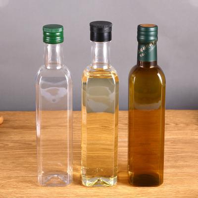 China Food Packaging 250ml 320ml 500ml 800ml 1000ml Plastic Soy Sauce Vinegar Bottle Seafood Seasoning Bottle Plastic Oil Bottle for sale