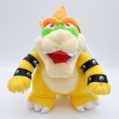 China 2023 high quality new arrival anime plush toys 30cm Mario bros fire dragon boss game plush toy wholesale for sale