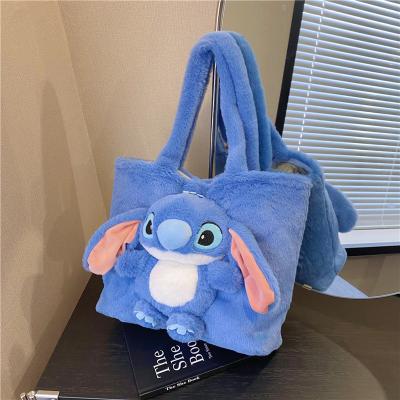 China Other Cute Stuffed Lilo Y Stitch Shoulder Bag Girl Gift Customization Wholesale Ladies Kawaii Handbags Women Bags for sale