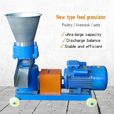 China Livestock Farm Livestock Pellet Goat Feed Pellet Machine / Ring Die Feed Pellet Mill for sale