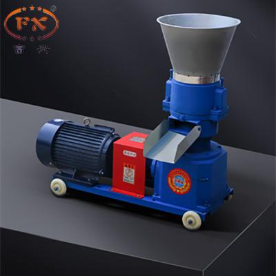 China Livestock farm small fish feed pellet machine/chicken feed floating food pellet machine to make feed pellets for sale