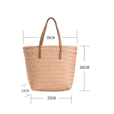 China Yuncong Summer Beach Embroidery Portable Moroccan Straw Tote Bag Weave Straw Bag Straw Beach Bag For Women for sale