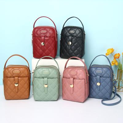 China New High Quality Women's Messenger Bag Long Shoulder Strap Fashion Embroidered Popular Handbag Ladies Casual Messenger Bag for sale