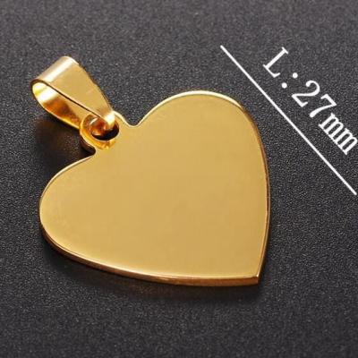 China Stainless Steel Pet Name Tags Peach Heart Shaped Custom Dog Id Tags for sale