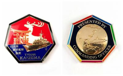 China Nave de entrenamiento personalizada Moneda conmemorativa Monedas de coleccionista náutica en venta