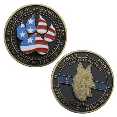 China Sequential Names And Custom Words Engraved Military Challenge Coin Designer With Design On Both Sides for sale