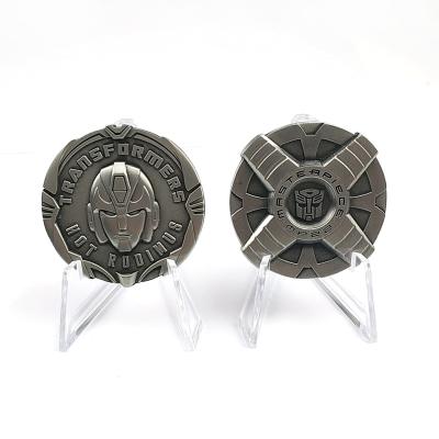 China Limited Edition 1 Ounce Transformers Masterpiece Coins with 5 Mm Thickness for True Collectors for sale