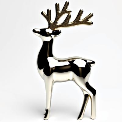 Китай Bring Joy Elegance To Holiday Decor With Majestic Elegance Reindeer Ornament продается