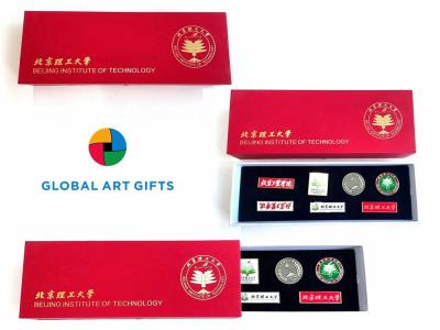 Κίνα Beijing Institute of Technology Soft Enamel Lapel Pin Set Celebrate Your Academic Pride with These Exclusive Printed Badges προς πώληση