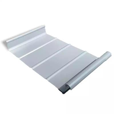 China Modern Expanded Seam Metal Roof Standing Seam Metal Roof Panels Ppgi Metal Galvanized Steel Roof Sheet for sale