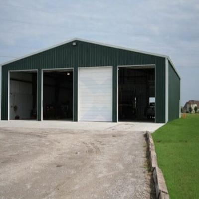 China Protect Car Steel Structure Warehouse Metal Garage Steel Buildings for sale