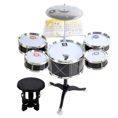 China Educational Whosale  Instrument Toys Phone/Computer/MP3 Musical Play  Educational  Musical Drum Set for Kids for sale