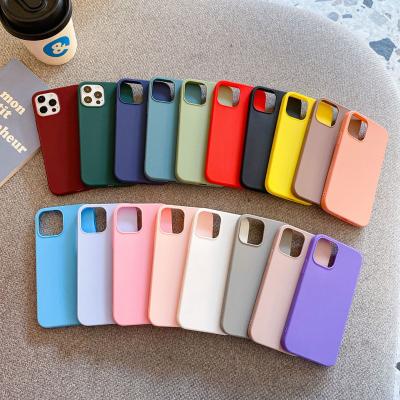 China Factory wholesale shockproof high quality silicone cover luxury cell phone case for xr 12 11 8 7 max iphone 13 pro case for sale