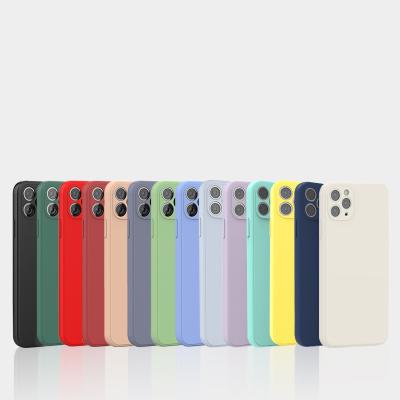 China High Quality Official Shockproof Same Original Liquid Silicone Cover With LOGO Cell Phone Case For iPhone X XR XS 11 For 12 13 Mini Pro Max for sale