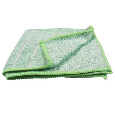 China Eco-friendly Soft Feeling Microfiber Charcoal Bamboo Cloth Cleaning Quick Dry Towel for sale