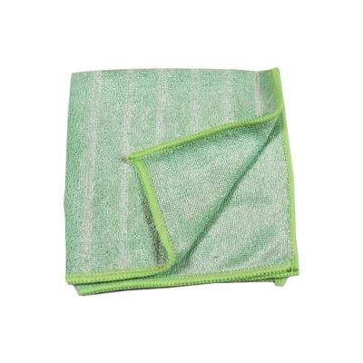 China Eco-friendly Soft Feeling Microfiber Charcoal Bamboo Cloth Cleaning Quick Dry Towel for sale