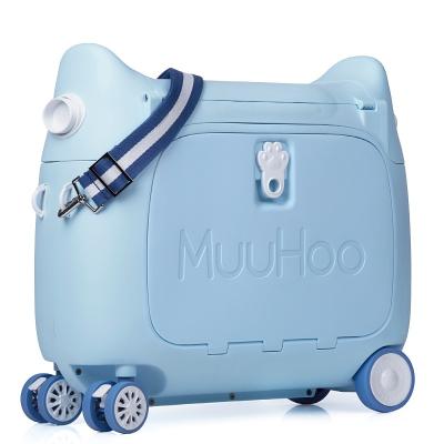 China PP Luggage Hard Shell PP Printed Suitcase Travel Luggage Bags For Kids Or Children for sale