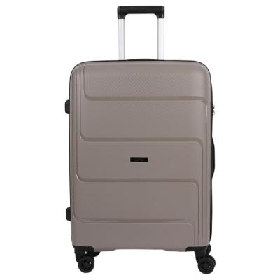 China School \ Travel Hot-selling long-distance travel \ etc. best 3 piece suitcase set trolley pp / luggage hand luggage set pp for sale