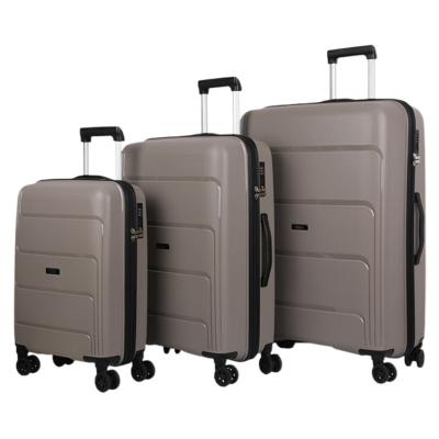 China PP Tinho Large Capacity Other Luggage (Old) With 4 Double Spinner Wheels for sale