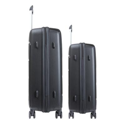 China Fashionable PP 20/24/28 Standard Dimension International Suitcase With Fashionable Model PP Zipper Luggage for sale