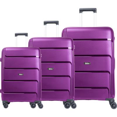 China 2021 High Quality PP Suitcase Factory Wholesale Hand Luggage Business Trolley Super Light Bag Large Capacity for sale