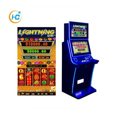 China Hot Selling Coin Adjustable Wholesale Game Rate Win Curved LCD Screen Game Machine With Software for sale