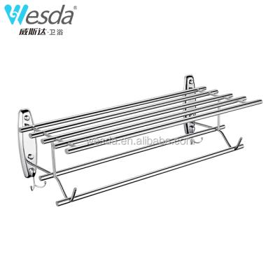 China Heater Wesda made in china stainless steel shelf towel rack bathroom A082 for sale