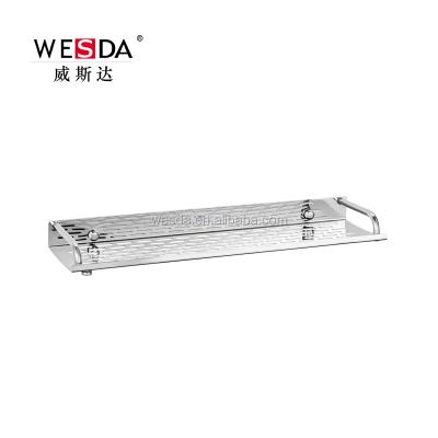 China WESDA Modern Design Stainless Steel Kitchen Wall Shelf High Quality Viable Shelf For Bathroom Kitchen Shower for sale