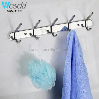 China Stainless Steel Double-Layer Coat Hook Tier Hook 304-D023 304-D023 for sale