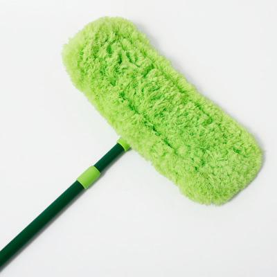 China New Tools Style Microfiber Cleaning Broom With Reusable Flat Broom Pads And Steel For Double Brooms for sale