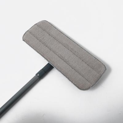 China GRS Certification Easy Cleaning Flat Mop With Bendable Steel And Sticky Cleaning Pads for sale