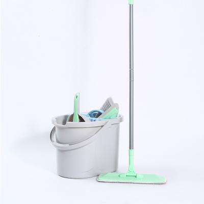 China GRS certification popular multifunctional floor clean set of broom and broom and dustpan set for home and office for sale