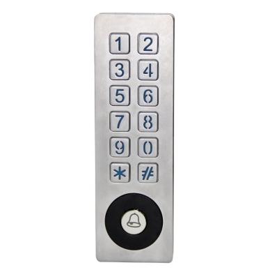 China Digital Metal Access Controller Narrow Metal Keypad Access Controller FDK-D278 for sale