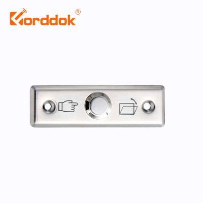 China Stainless Steel Panel 304 Stainless Steel Door Exit Release Pad Master Switch for sale