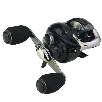 China Right Hand Alloy+Nylon Baitcasting Reel Double Drag Circuit MAX Drag 12BB 6.2:1 Fishing Reel High Speed ​​Aluminum Fishing Reel for sale