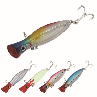 China Plastic In Stock Hard Plastic Snap 47g/90g Fishing Lure Snap Fishing Lures With Hook for sale