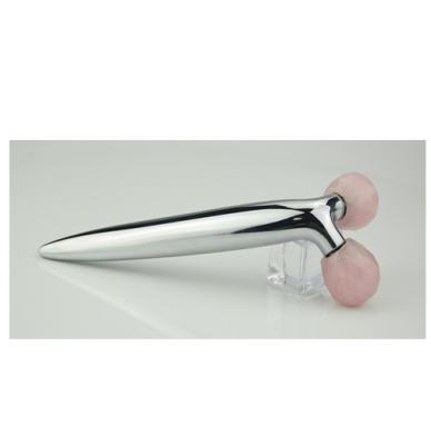 China Y-shape Rose Quartz Face Roller from Rose Quartz for sale