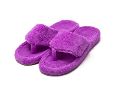 China Coral Fleece Flip Flops for sale