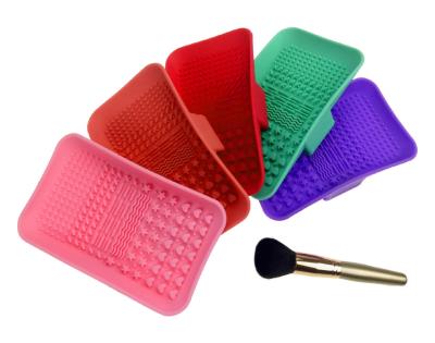 China For commercial & Makeup Brush Home Use Pad Silicone Pad Brush Cleaner Makeup Remover Cleaning Tools for sale