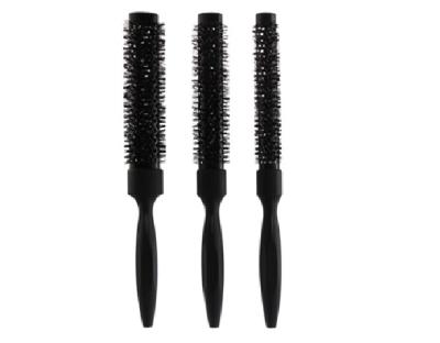 China Round Alu Ceramic Barrel Hair Brush for sale