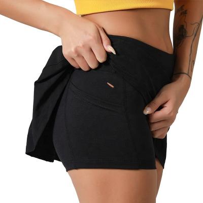 China Breathable Fashion Value Sports Athletics Golf Tennis Shorts Super Breathable Female Girls High Waisted Sexy Pleated Skirt for sale