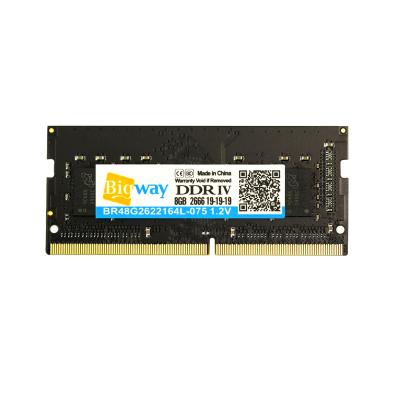 China Factory bigway LAPTOP 4 8Gb Factory Ram Memory Ddr 4 PC 8Gb Dual Channel Memory Kit Ram Memory Ddr for sale