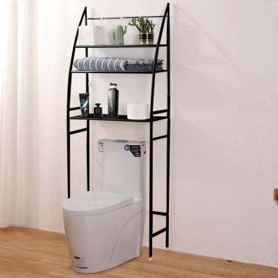 China 3-Shelf Toilet Bathroom Over-The-Toilet Storage Organizer, Over Toilet Shelf, On-Toilet Storage for sale