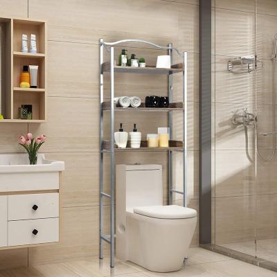 China Toilet Over - The Toilet Space Saver 3-Tier Easy Assembly Freestanding Bathroom Rack For Organizer Bath Bases Bathroom Storage Rack for sale