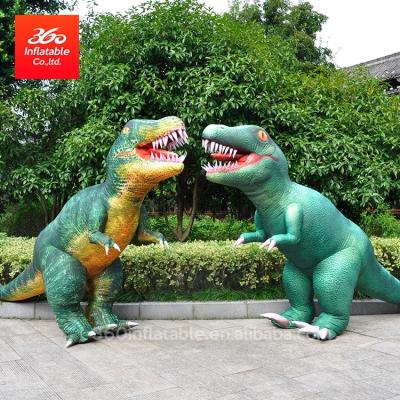 China High Quality Cloth Customized Design Oxford Inflatable Dinosaur Costume Inflatable Dinosaur Cartoon Mascot Movable Costume/Advertisement Inflatable Dinosaur Costume for sale