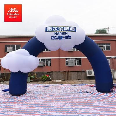 China 210D/420D/600D Oxford cloth inflatable entrance arches, inflatable advertising arches for sale for sale